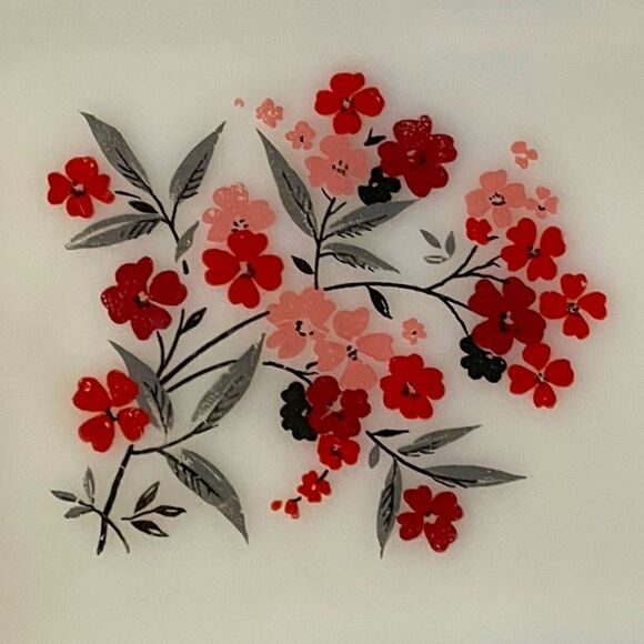 Anchor Hocking Fire King Primrose & Fleurette Snack PLATES ONLY - Picture 6 of 16